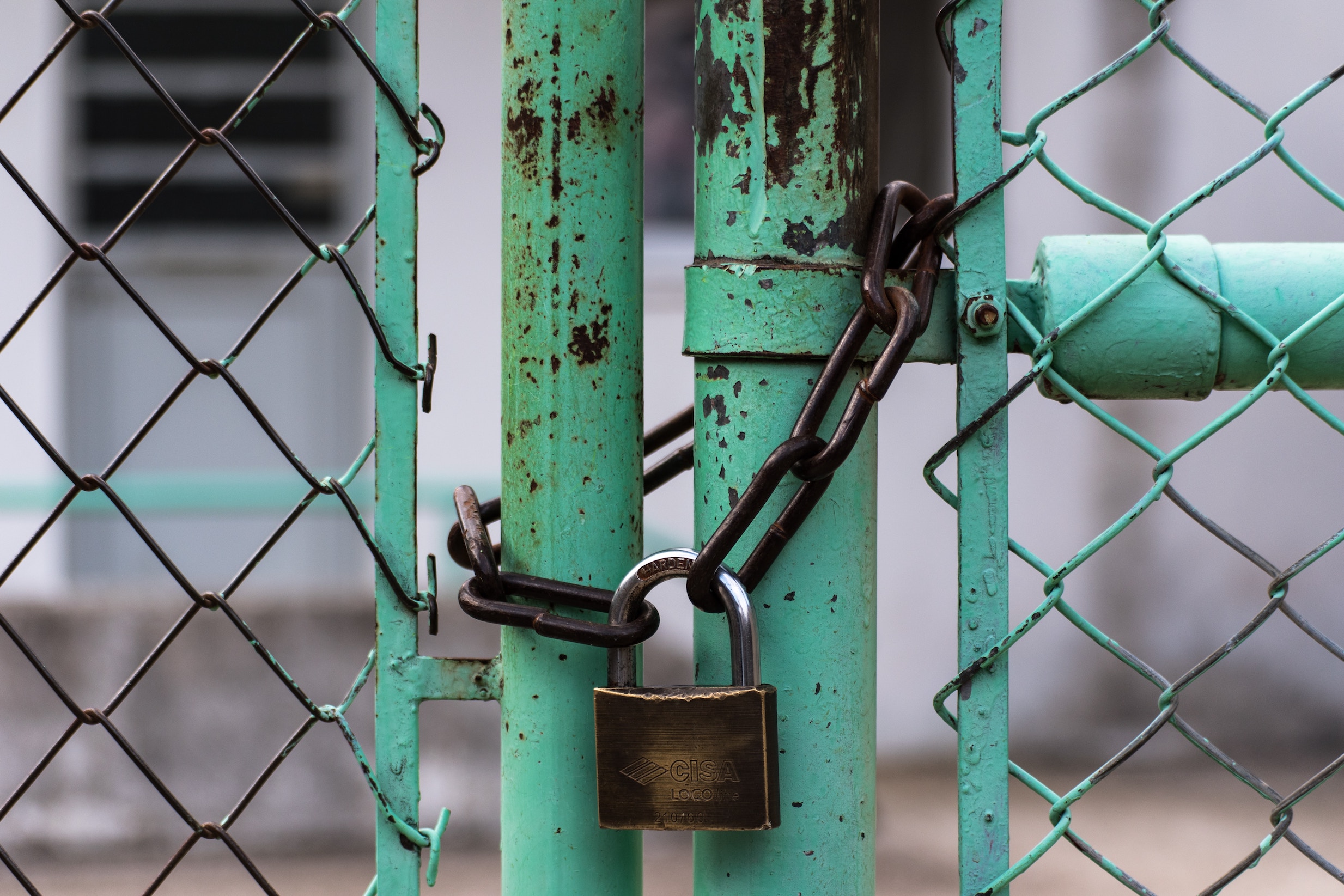 locked gate